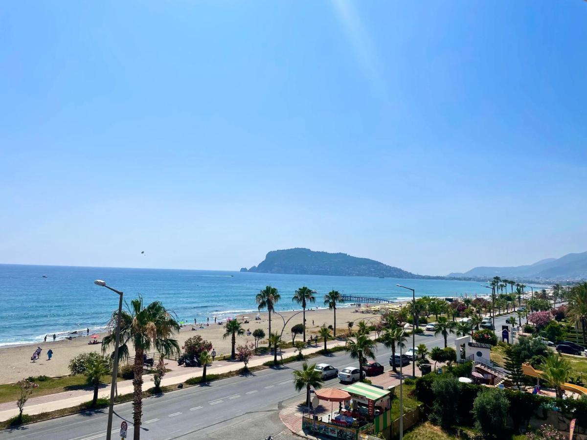 Sa Apartments! Beachfront Apartment With Sea View & Pool Alanya Luaran gambar