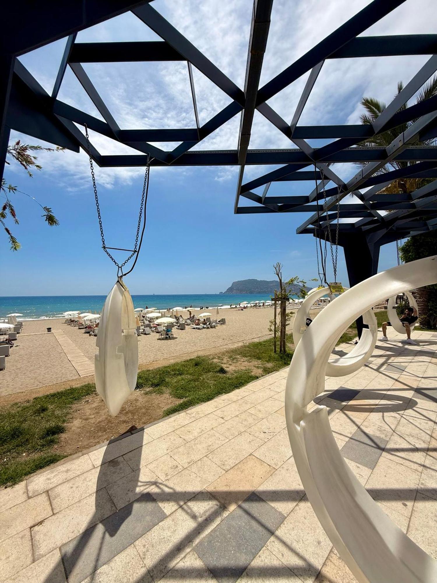 Sa Apartments! Beachfront Apartment With Sea View & Pool Alanya Luaran gambar