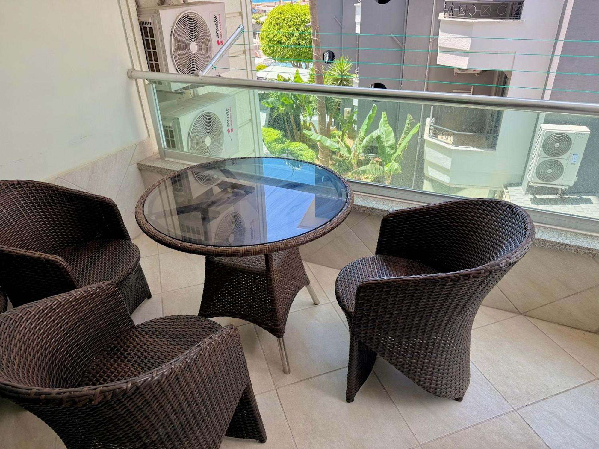 Sa Apartments! Beachfront Apartment With Sea View & Pool Alanya Luaran gambar